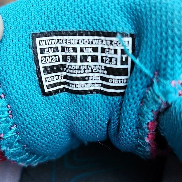 Keen Kids' Pink and Blue Shoes - Picture 4 of 4